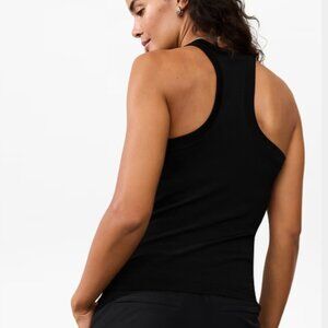 Athleta Renew Seamless Racerback Tank Size 1X Black new with tags